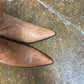 Mustang Leather Boots Brown Beige - 39