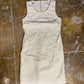 Rip Curl Sleeveless Dress Cream 2000s y2k Surf - S