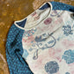 Tipster Long Sleeve Top Blue Turquoise 2000s y2k - M