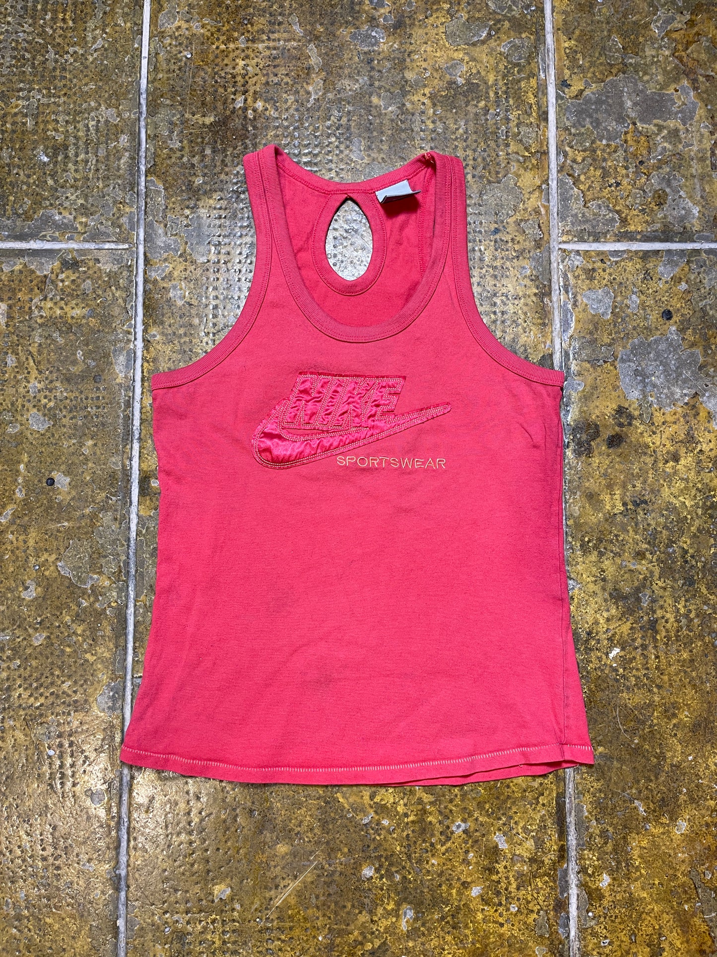 Nike Sleeveless Top Pink 2000s y2k - M