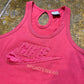 Nike Sleeveless Top Pink 2000s y2k - M