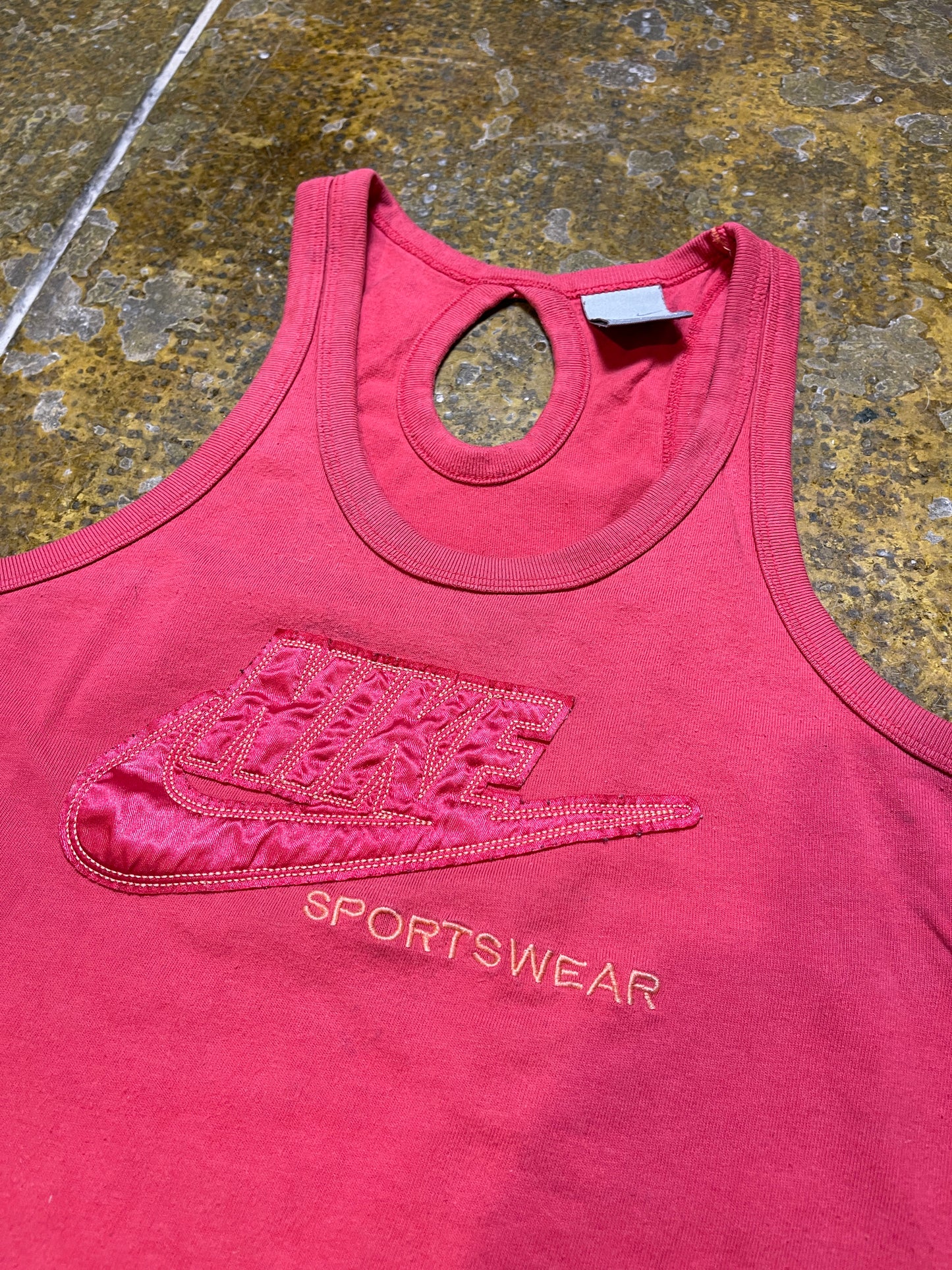 Nike Sleeveless Top Pink 2000s y2k - M