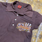 Timomo Short Sleeve Top Brown 2000s y2k - S