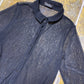 Cop Copine Long Sleeve See Through Dress Black - S