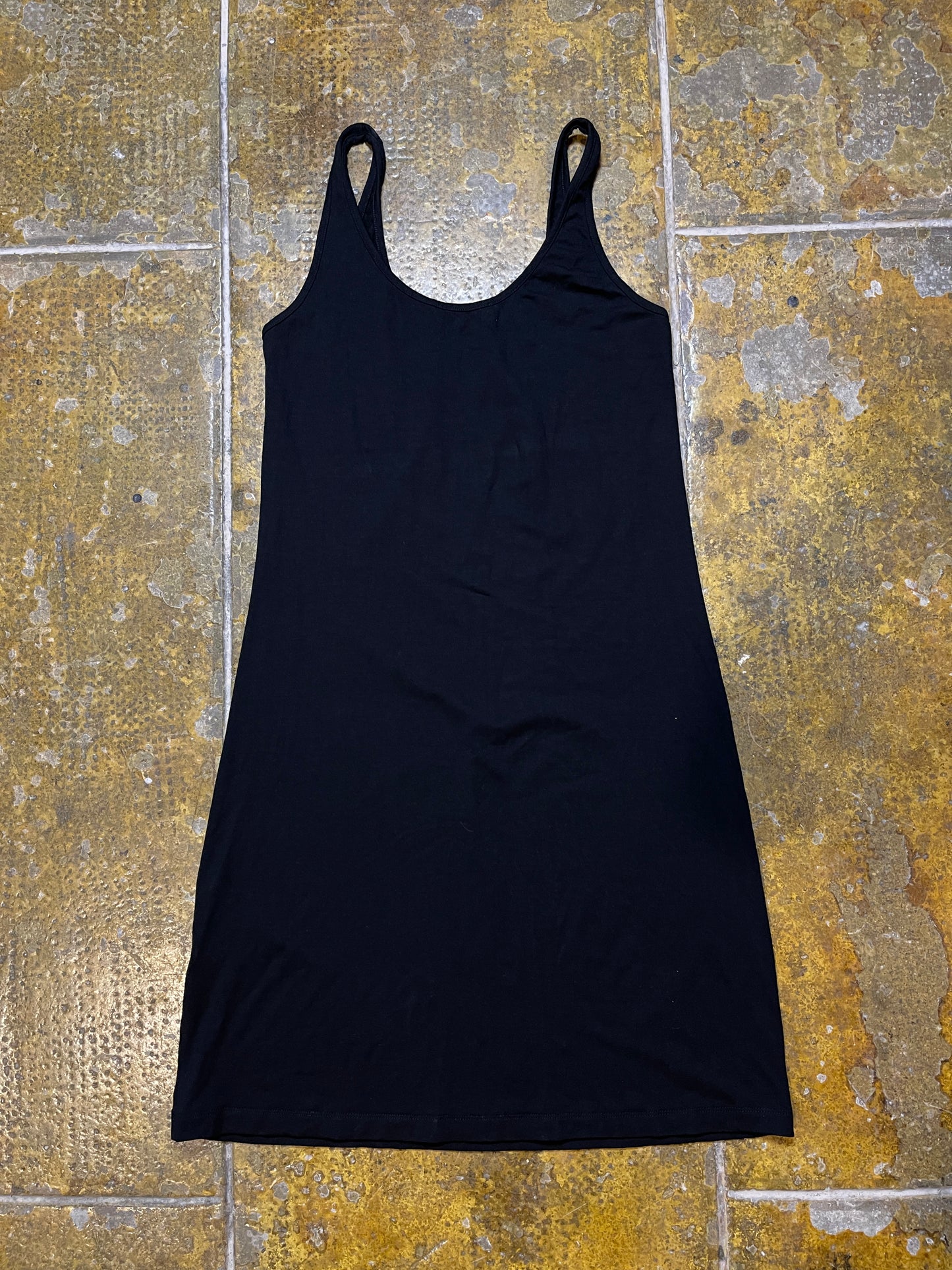 Cop Copine Sleeveless Dress Black 2000s y2k - S