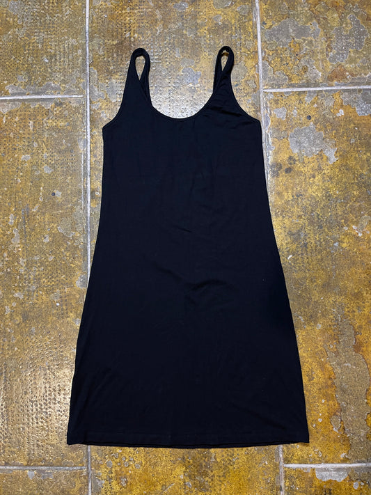 Cop Copine Sleeveless Dress Black 2000s y2k - S