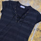 Red Soul Short Sleeve Top Black 2000s y2k - S