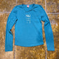 Dorotennis Long Sleeve Top Blue 2000s y2k - S
