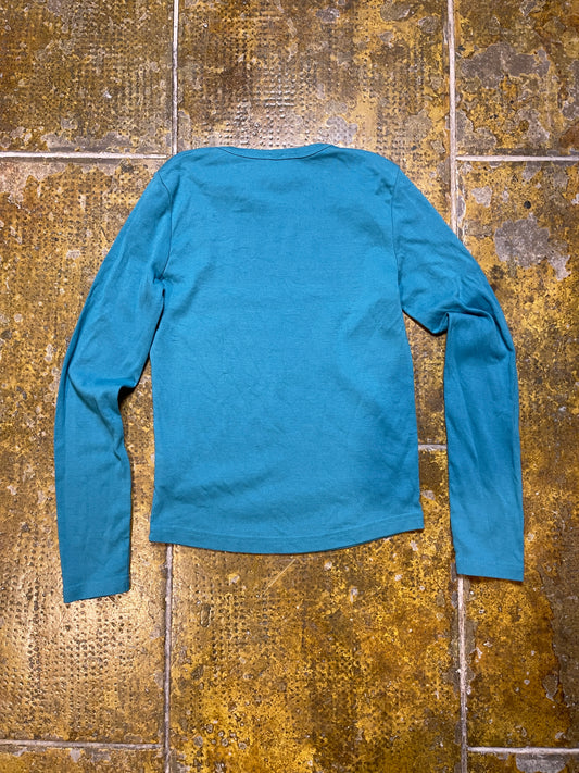 Dorotennis Long Sleeve Top Blue 2000s y2k - S