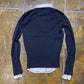 Freeman T Porter Long Sleeve Top Navy 2000s y2k - S