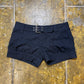Miss Sixty Shorts Blue Black 2000s y2k - S/M