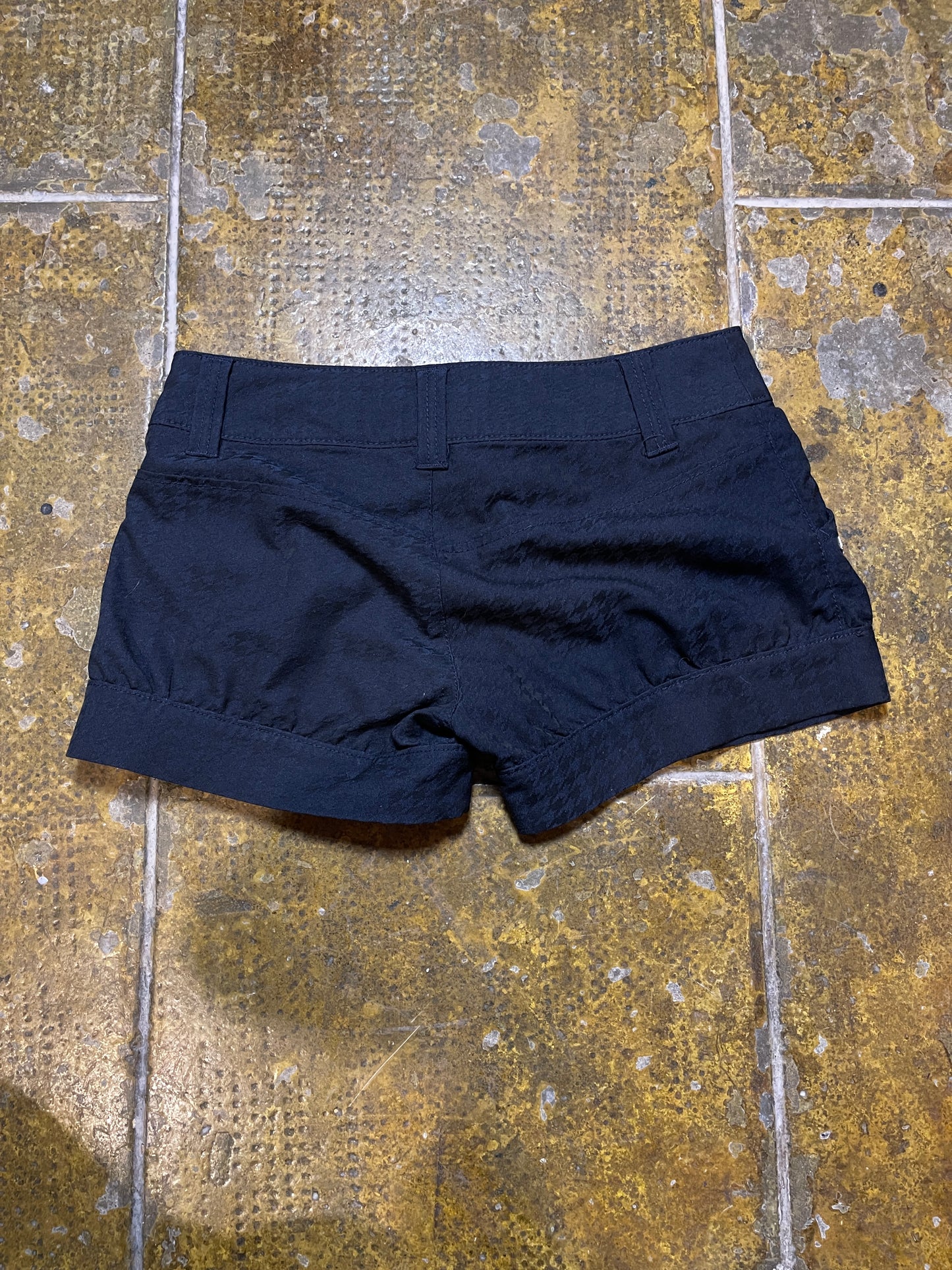 Miss Sixty Shorts Blue Black 2000s y2k - S/M