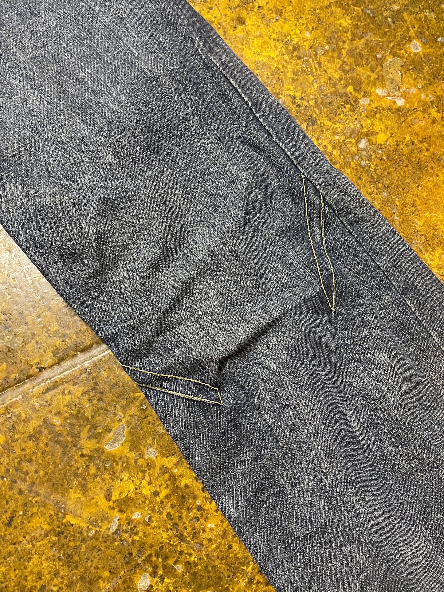 Fresh Baked Jeans Bootcut Denim Pants Blue 2000s y2k - M/L