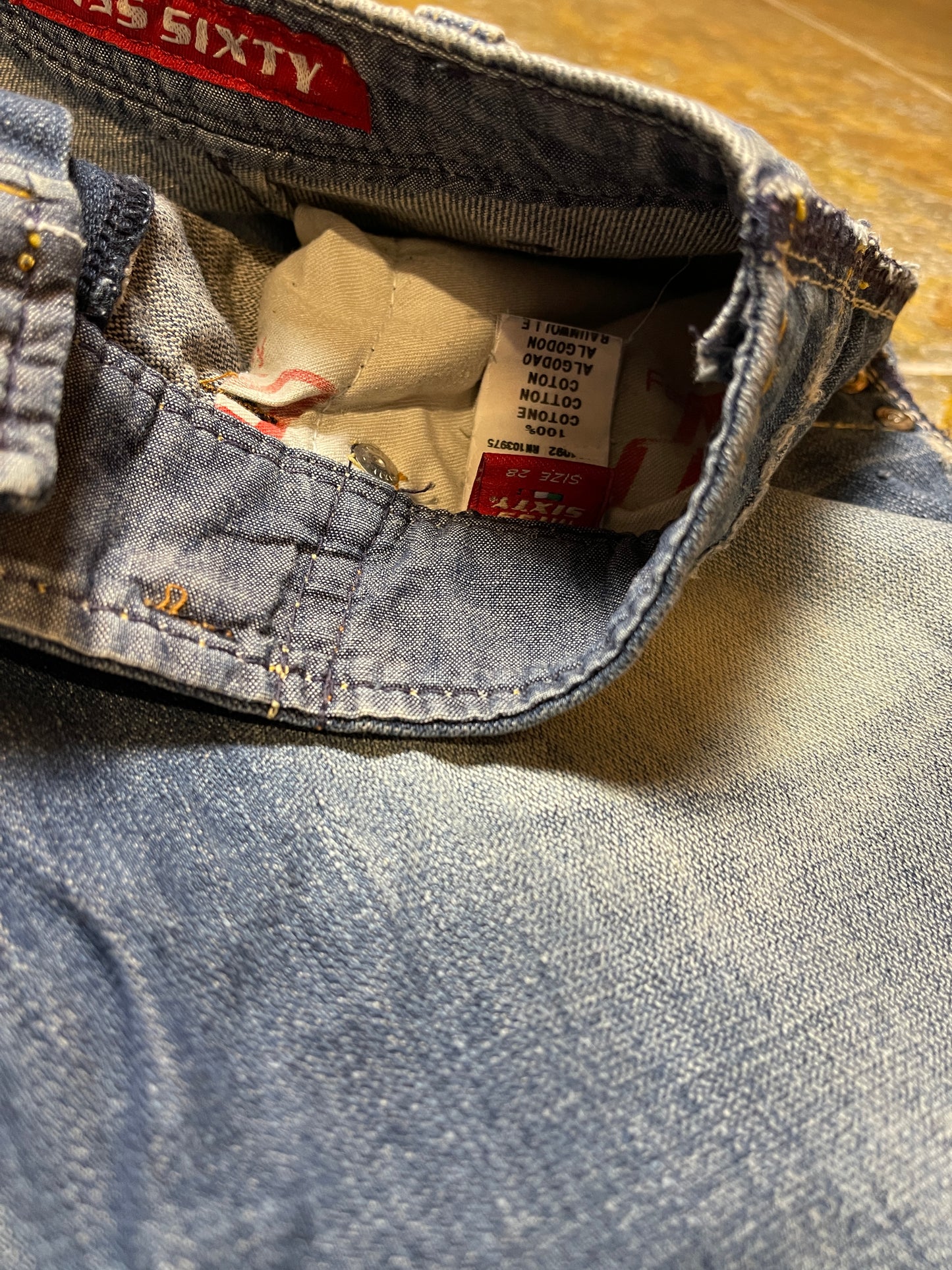 Miss Sixty Bootcut Low Waist Denim Pants Blue 2000s y2k - M