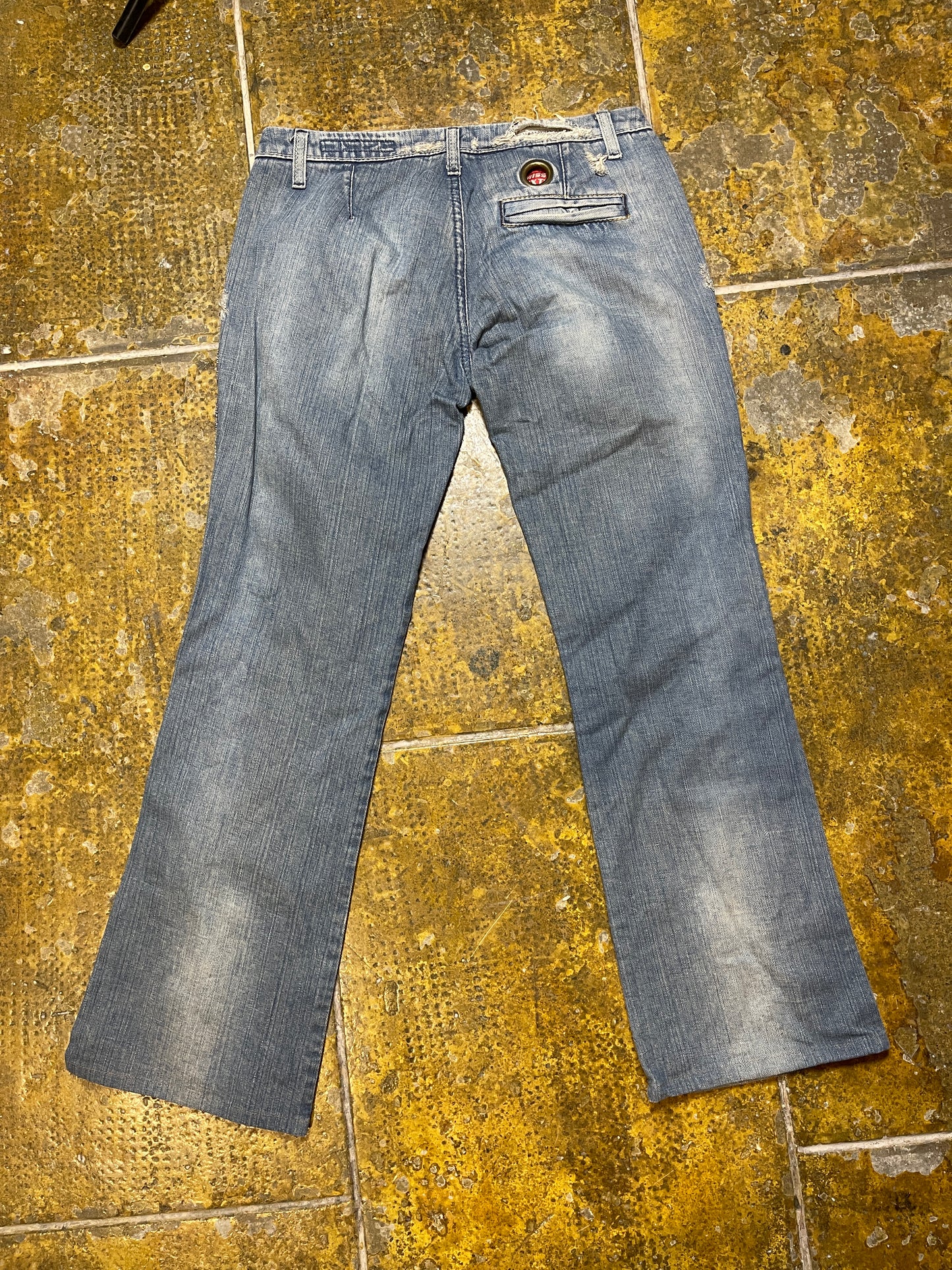 Miss Sixty Bootcut Low Waist Denim Pants Blue 2000s y2k - M