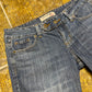 Sickonineteen Capri Denim Pants Blue 2000s y2k - S