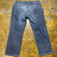 Sickonineteen Capri Denim Pants Blue 2000s y2k - S