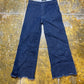 Max Mara Denim Capri Pants Blue 2000s y2k - XS