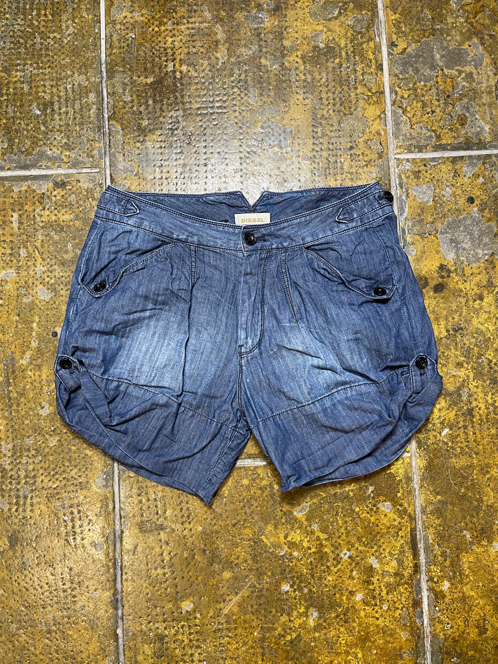 Diesel Summer Shorts Blue 2000s y2k - S/M
