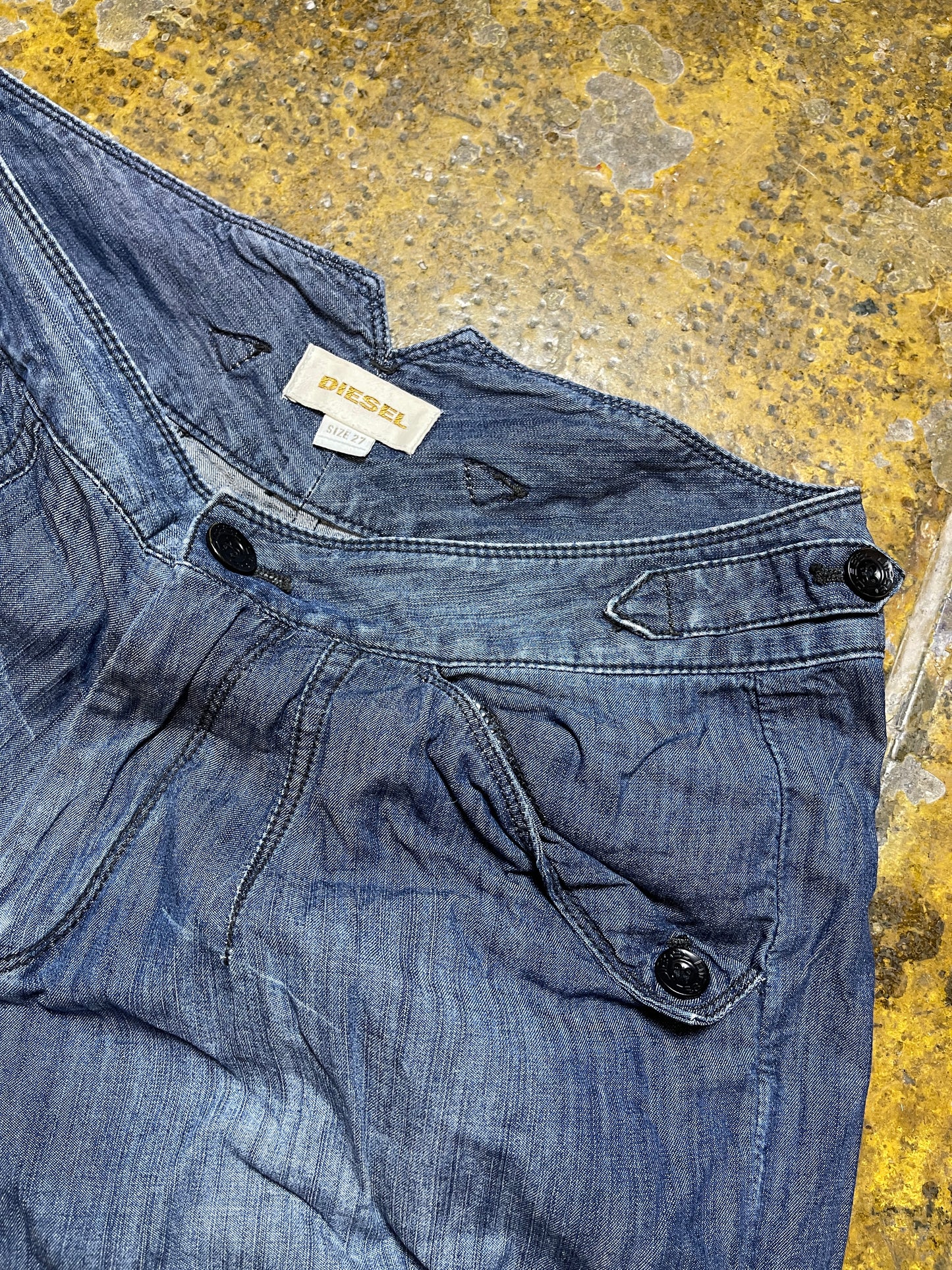 Diesel Summer Shorts Blue 2000s y2k - S/M