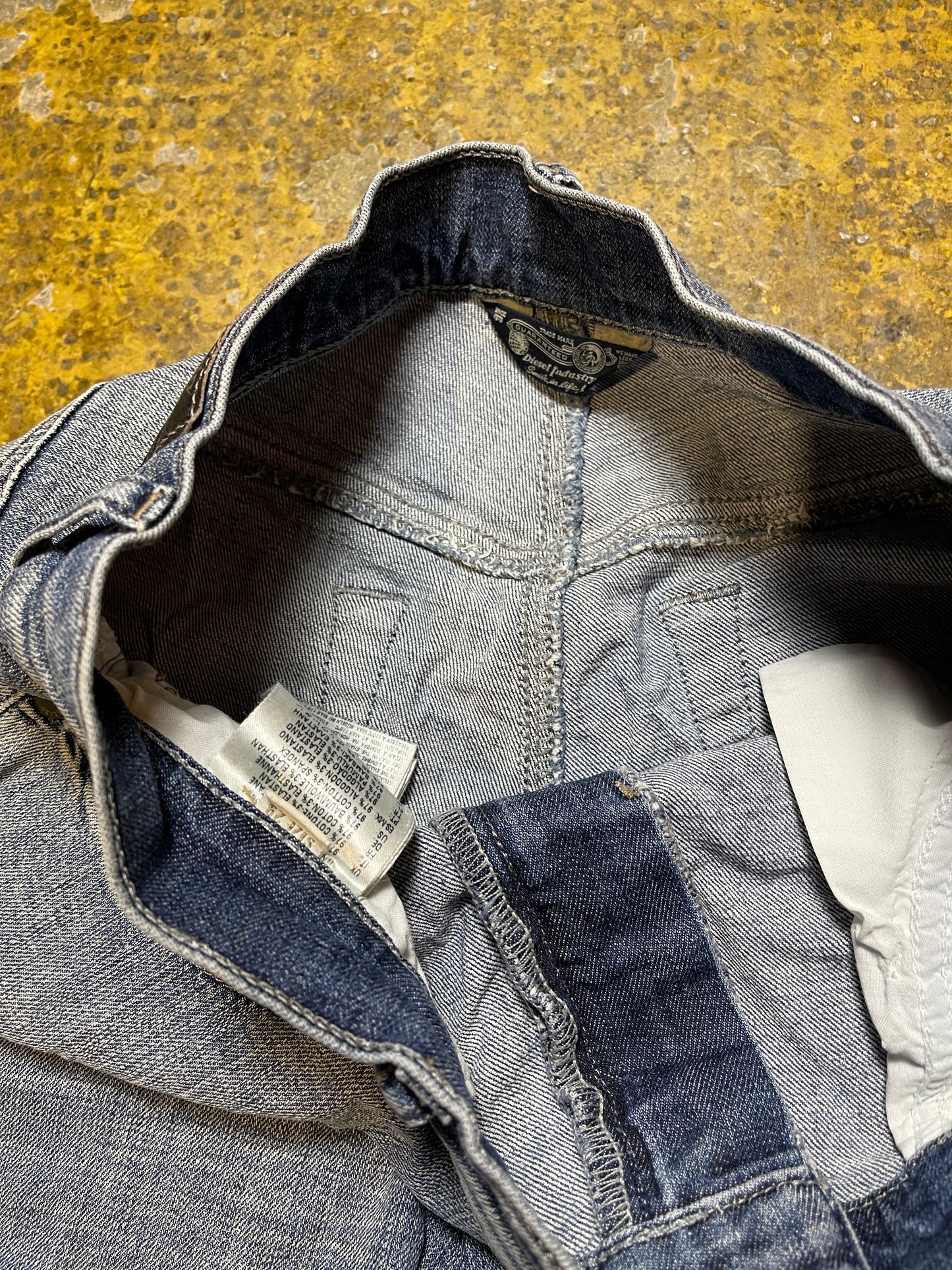 Diesel Denim Short Blue 2000s y2k - M/L