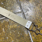 Playboy Leather Metal Belt White Silver 2004 y2k