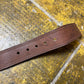 Playboy Leather Belt Brown Big Buckle 2000s y2k