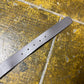 Playboy Leather Belt Gray Big Buckle Silver Metal 2004 y2k