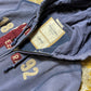 Abercrombie & Fitch Zip Through Hoodie Sweatshirt Chunky 2000s y2k Navy - L