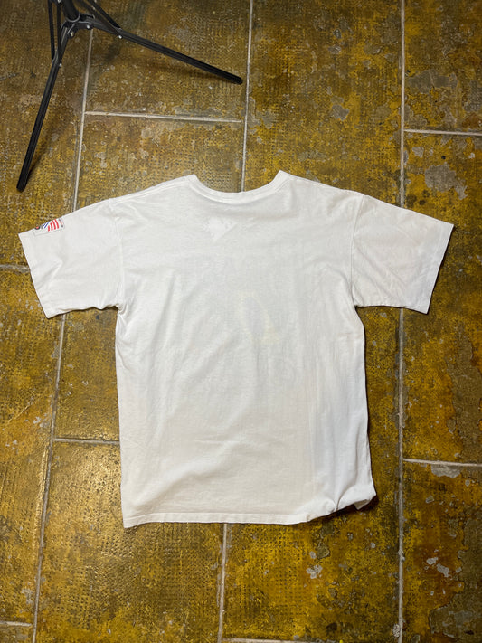 Vintage World Cup USA Brasil 1994 T-Shirt White Football - XL/XXL