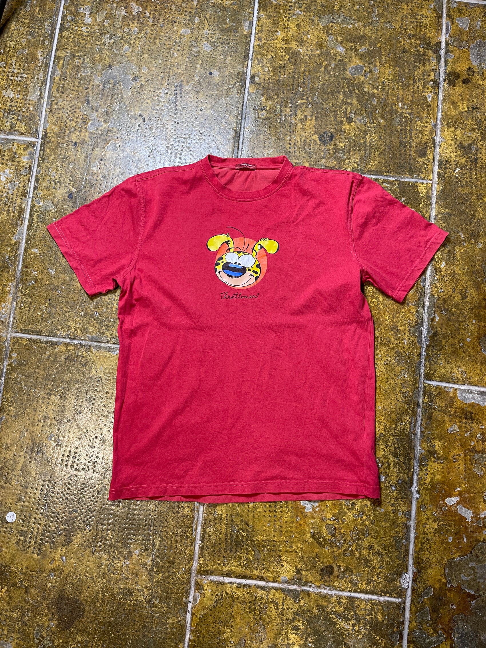 Throttleman T-Shirt Marsupilami Red - S