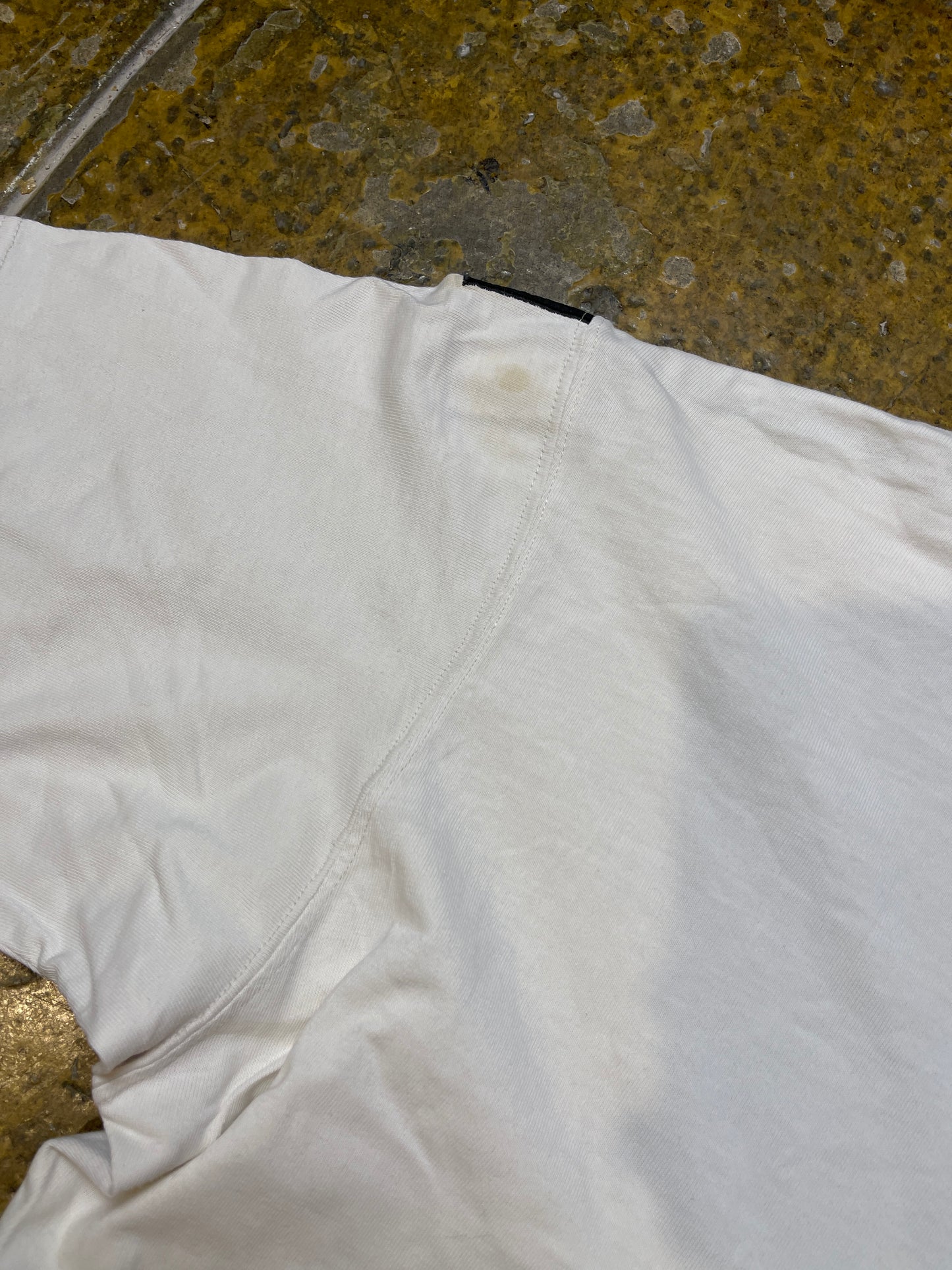 Vintage Adidas Equipment T-Shirt White Turquoise 1990s - L/XL