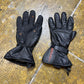 Vintage Harley Davidson Black Leather Motorcycle Gloves 1990s - M