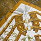 Vintage Hermes 'Aux Champs' Silk Scarf 1970 Caty Latham