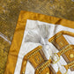 Vintage Hermes 'Aux Champs' Silk Scarf 1970 Caty Latham