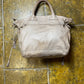 Liebeskind Berlin Shopper Shoulder Bag Leather Cream 2000s y2k