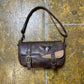 Playboy Shoulder Bag Brown Faux Leather 2004
