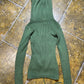 Clockhouse Knitted Hooded Sweatshirt 2000s y2k - XS
