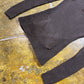 Clockhouse Knitted Hooded Sweatshirt Brown 2000s y2k - XS