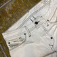 Diesel Skinny Denim Pants Thanaz White 2000s y2k - XS