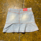 Felos Girl Denim Mini Skirt Blue 2000s y2k - XS