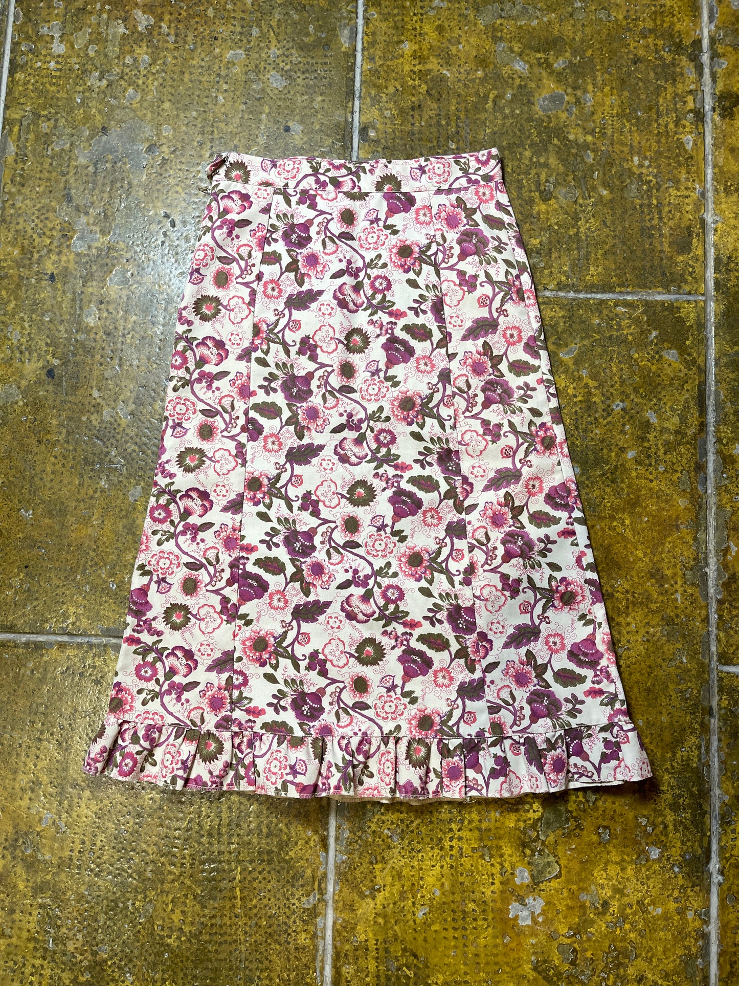 Vintage Long Flower Dress Fairy 2000s y2k - XS