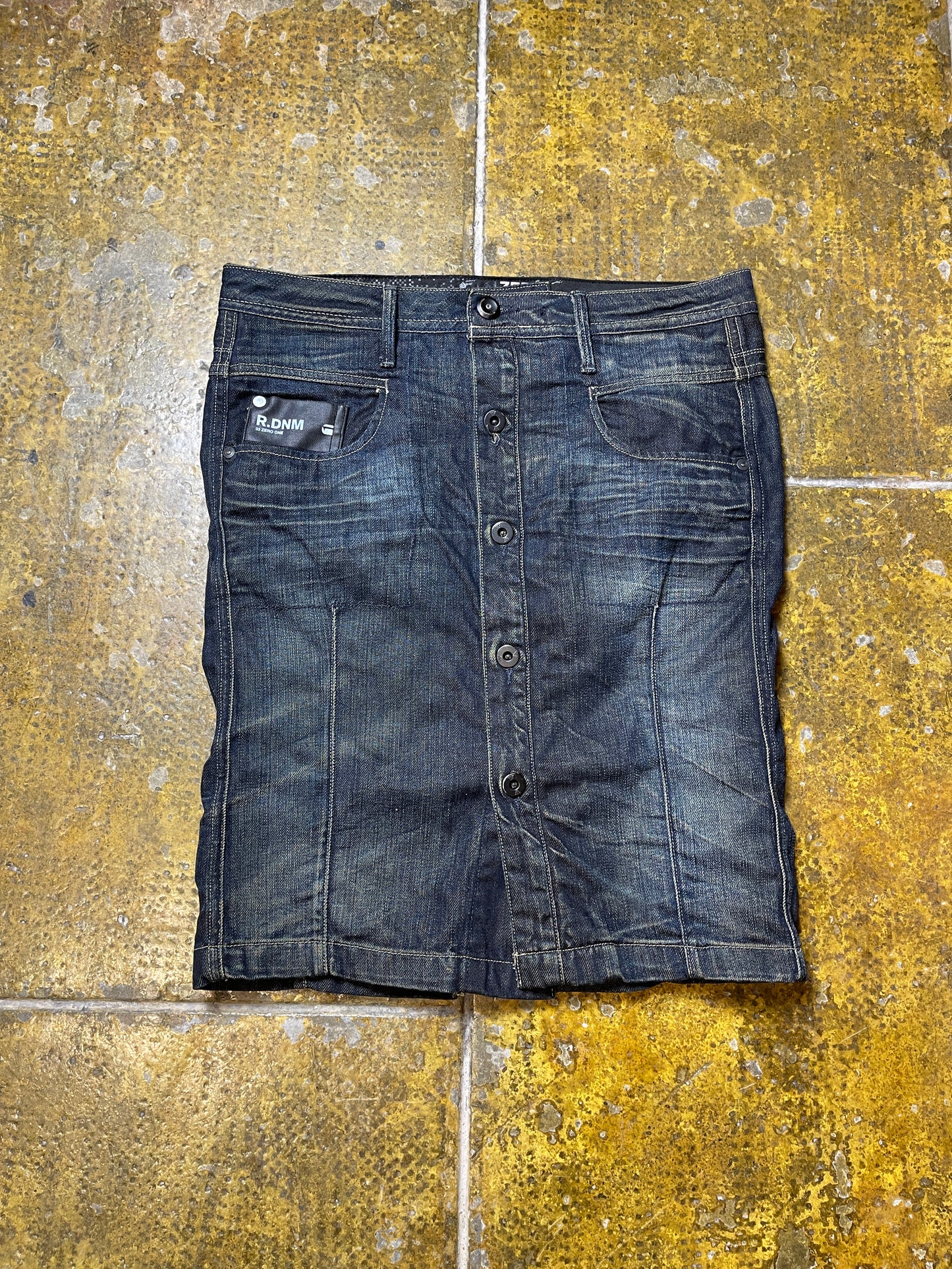 G-Star Raw Denim Skirt Blue 2000s y2k - L