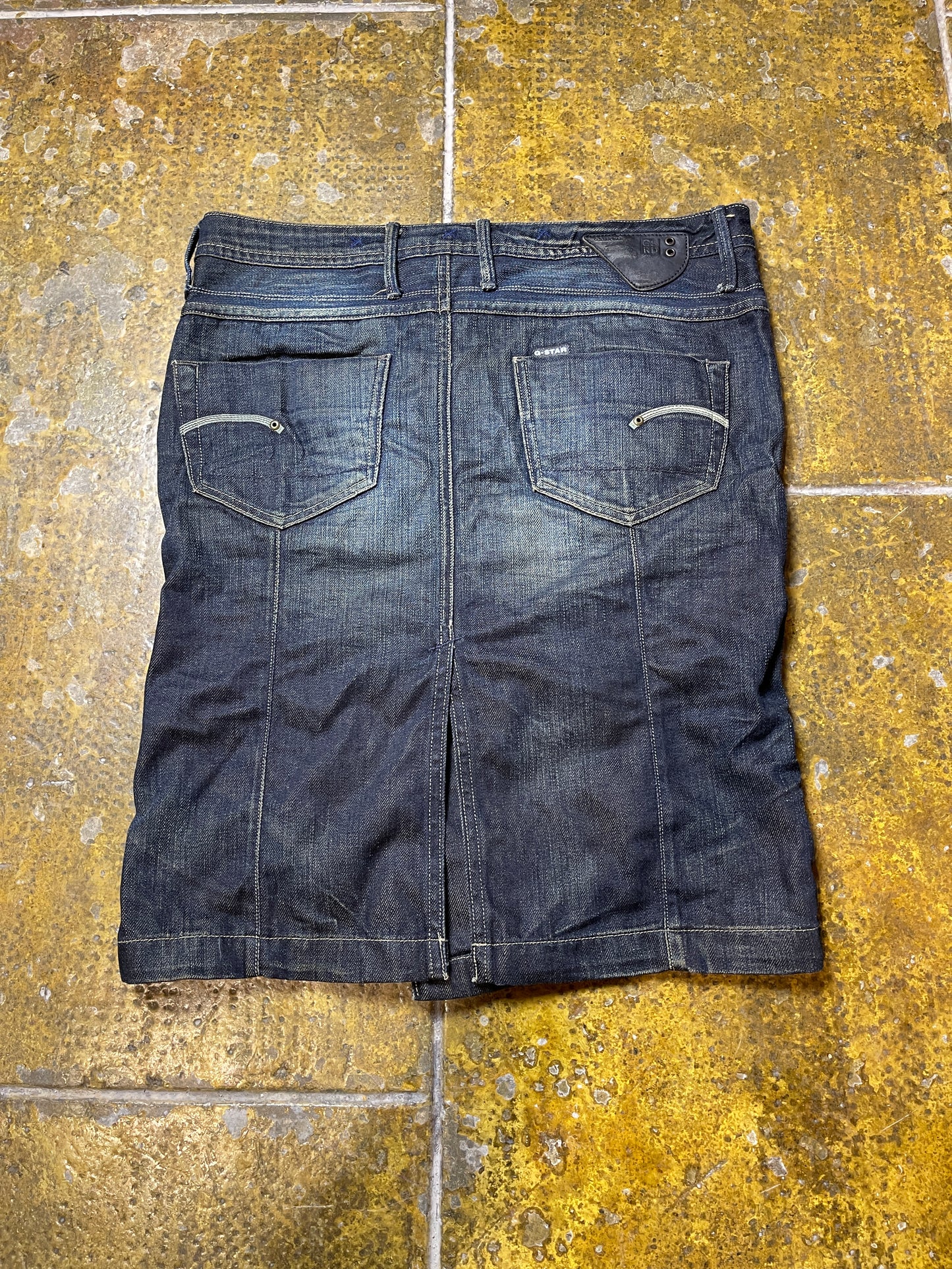 G-Star Raw Denim Skirt Blue 2000s y2k - L