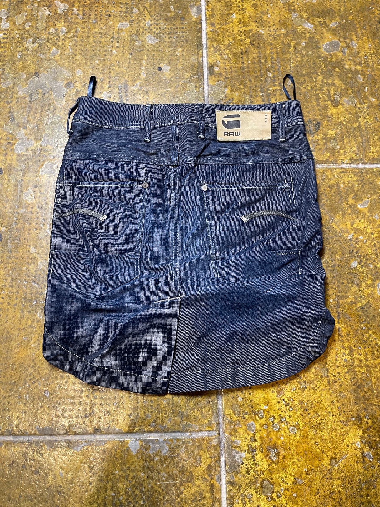 G-Star Raw Denim Skirt Blue 2000s y2k - S