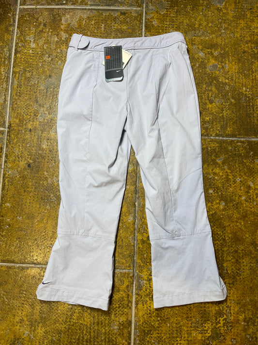 Nike Track Sport Capri Pants Lavender 2000s y2k Deadstock - S