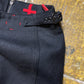 Prada Wool Pencil Skirt Virgin Wool Black 2000s y2k - M/L