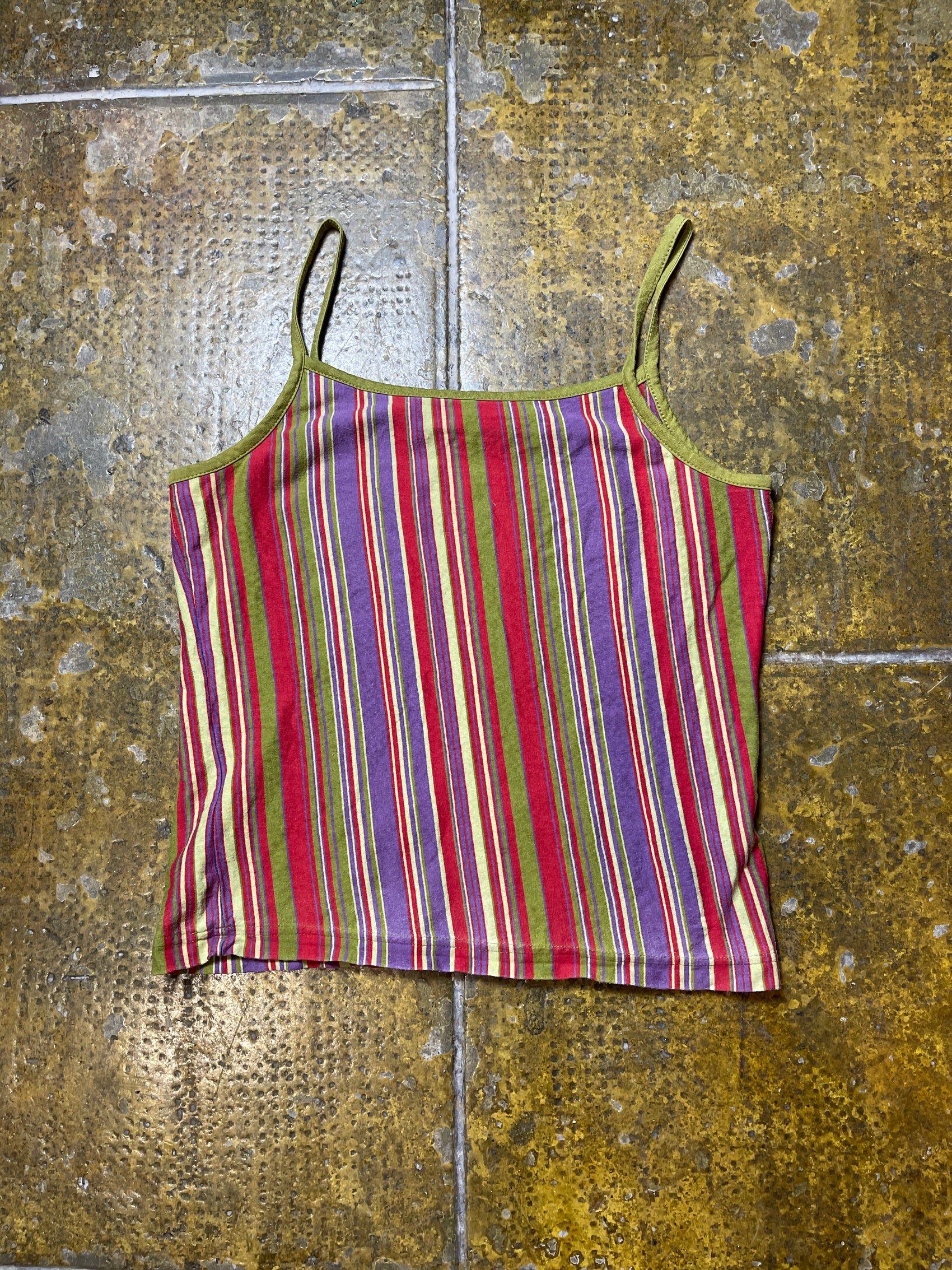 Surkana Sleeveless Top Multicolor 2000s y2k - L