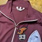 Freeman T Porter Sport Jacket Bordeaux Turquoise 2000s y2k - S