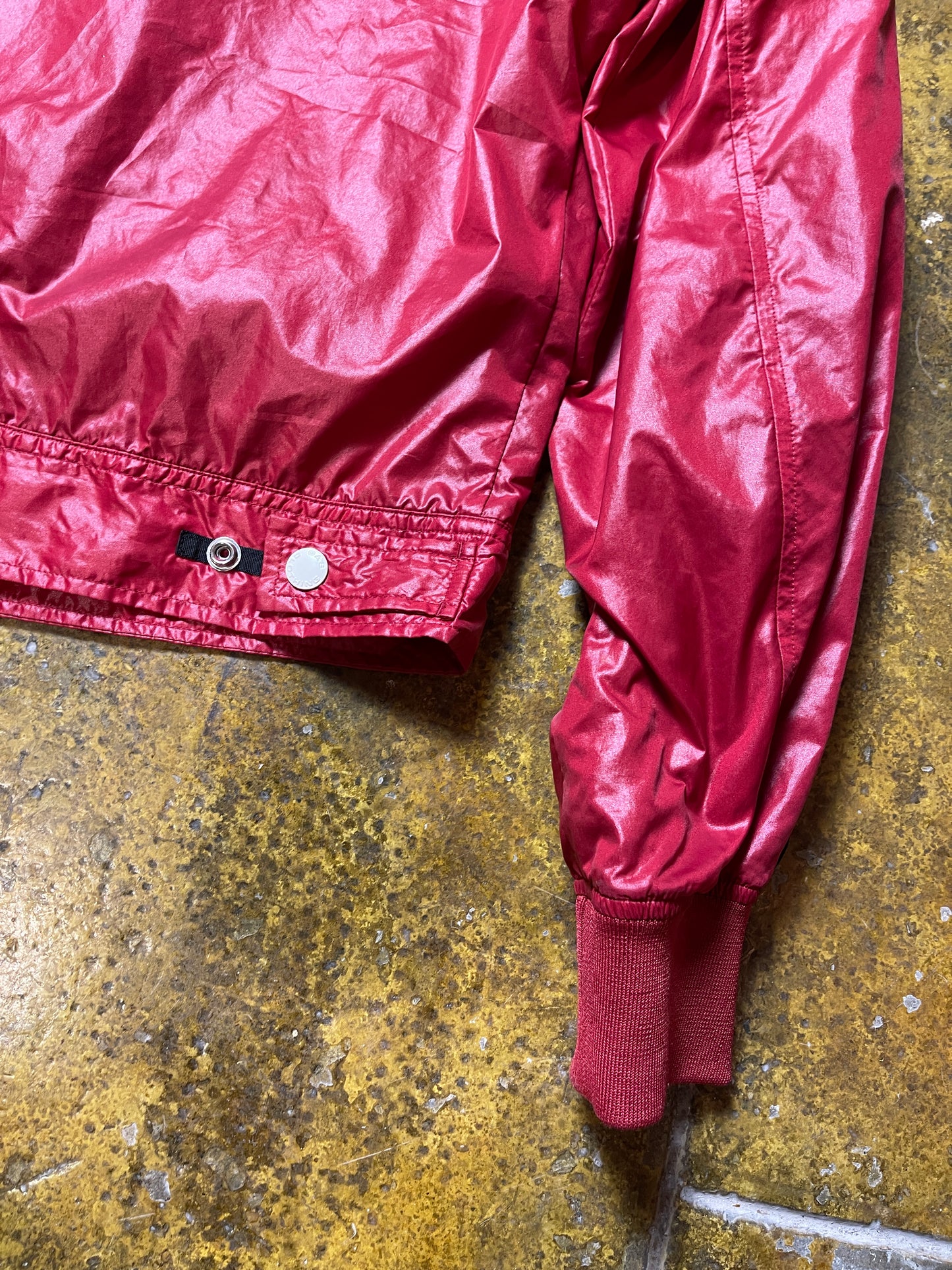 Gas Racing Jacket Honda Red Patches 2000s y2k - M